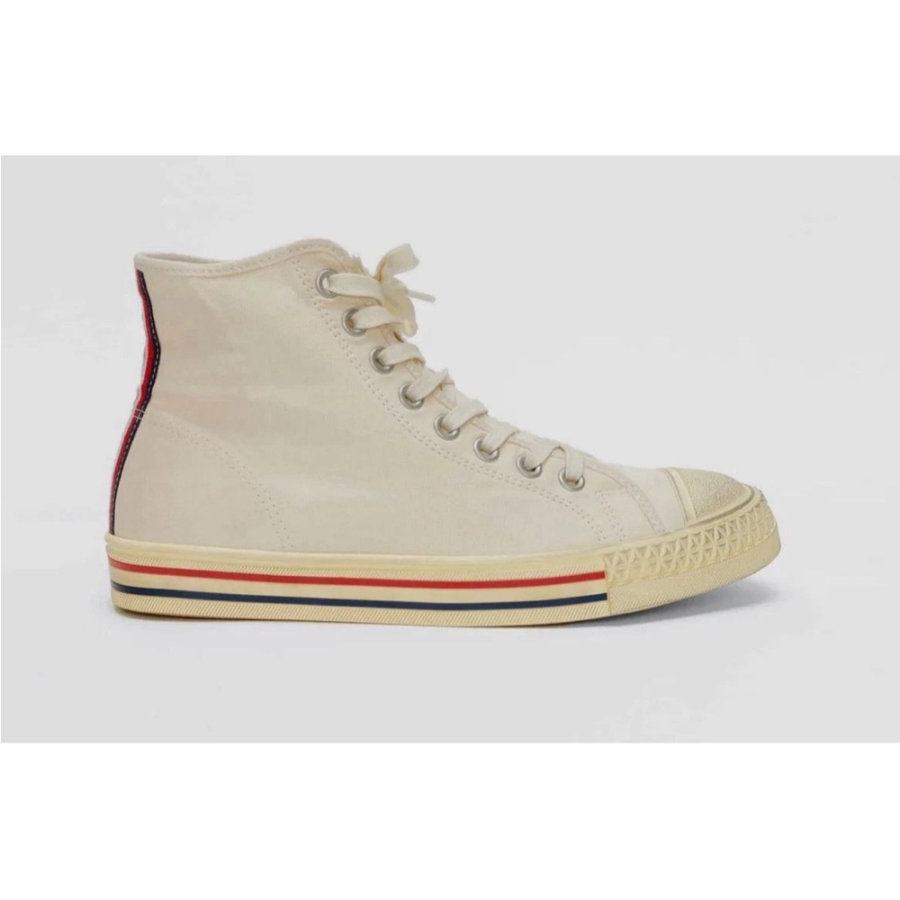 Hood 1967 Rocket High Cut Canvas Sneakers Shoes Vintage Size 13